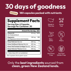 Adult taking gum health supplement for oral care