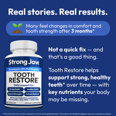 Visual of enamel health concept and strong teeth