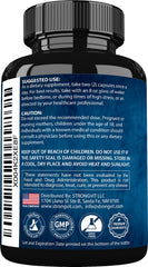 Pills arranged to show product purity and capsule composition