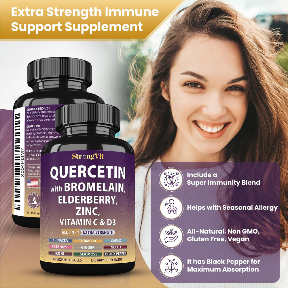 Super Immunity blend ingredients including Turmeric, Ginger, Echinacea and Rose Hips