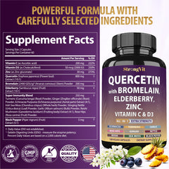 USA-made StrongVit packaging and bottle design