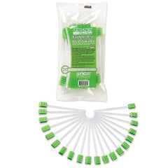 Stryker Sage Toothette Plus Oral Swabs with Sodium Bicarbonate – 20-pack, long-handle, latex-free