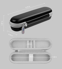 Interior view showing double mesh pockets for charger and accessories