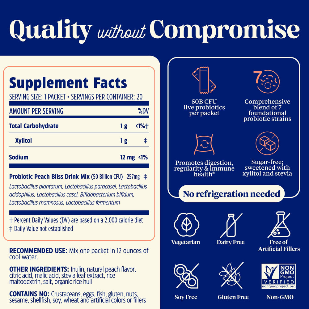 Box of SubCulture Peach Bliss 20-stick packs