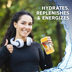 Suero Oral Electrolyte Mango ingredients highlight fast hydration and zinc