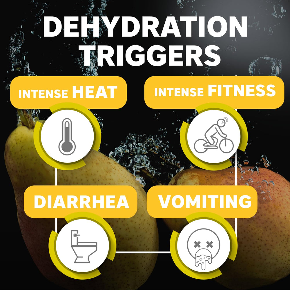 Suero Oral Electrolyte Mango pour captures quick electrolyte replenishment