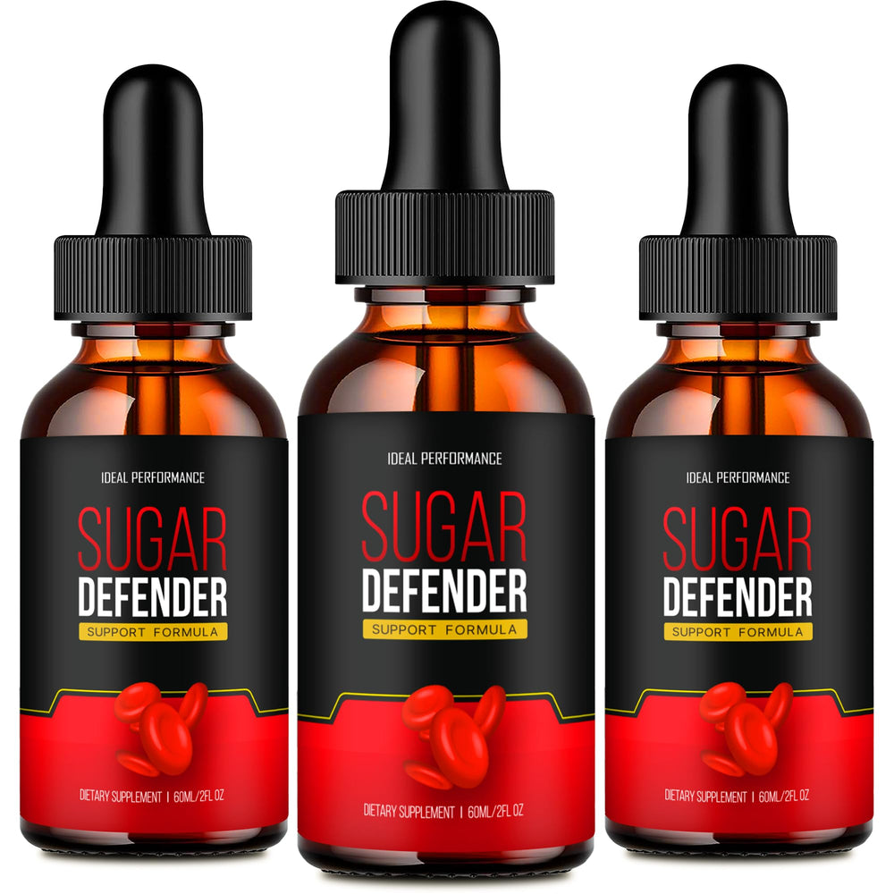 Front view of IDEAL PERFORMANCE Sugar Defender Drops