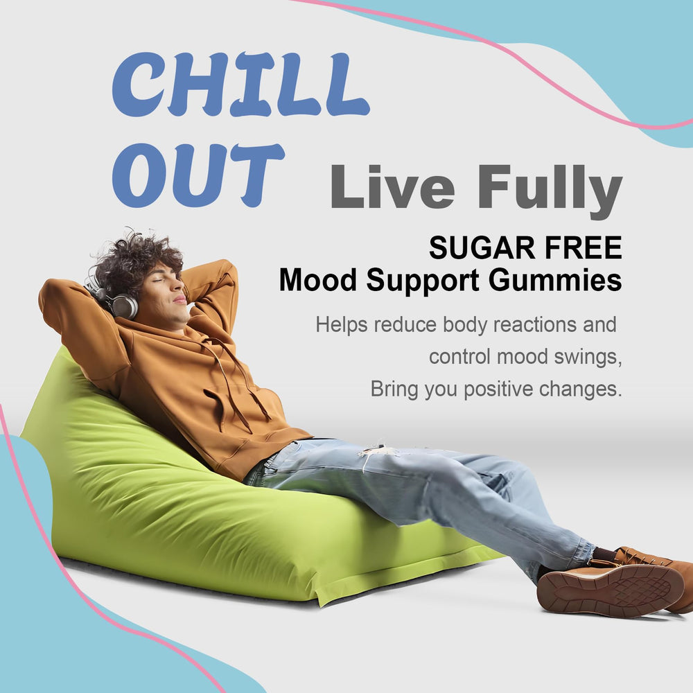 Ingredients collage featuring L-Theanine, Ashwagandha, CoQ10 and Vitamin D3