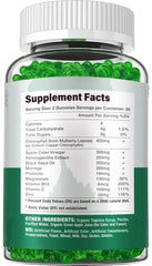 120-count bottle of sugar-free chlorophyll gummies