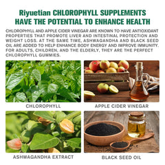 Travel-friendly bottle of chlorophyll gummies on the go