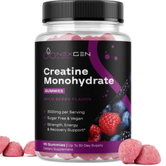 Hero image for Sugar Free Creatine Gummies Wild Berry 90ct