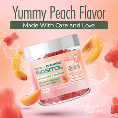 Sugar-free inositol gummies with Ashwagandha – non-GMO