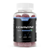 Front view of Sugar Free L-Carnitine 500mg Gummies Blueberry bottle