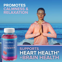 180-count bottle of high absorption magnesium gummies