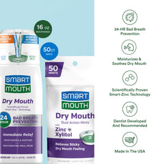 Sugar-free mints with xylitol to support saliva production