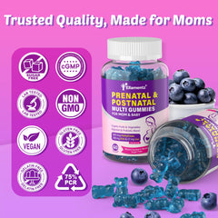 Sugar-free multivitamin gummies for pregnant women