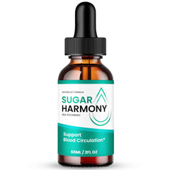 Front view of Sugar Harmony Drops bottle