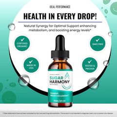 Droppers with Sugar Harmony Drops in use