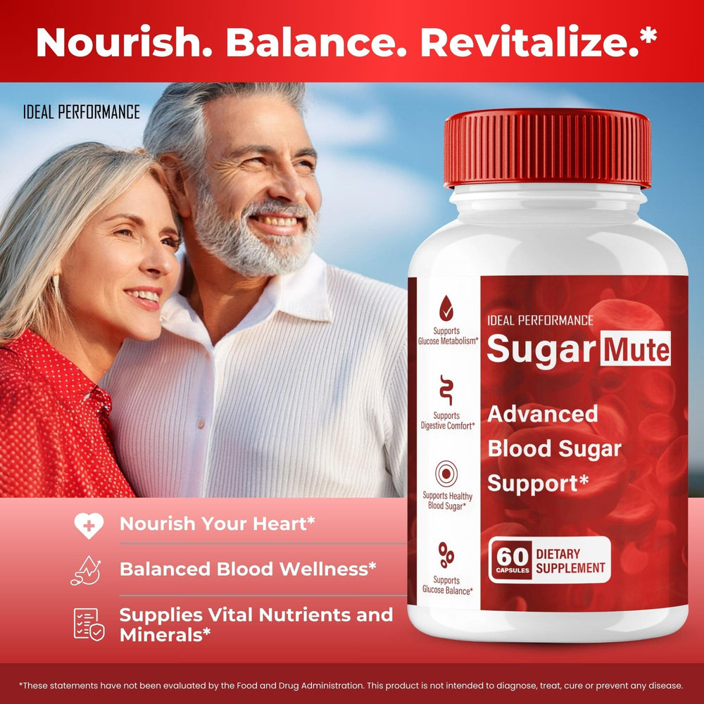 Sugar Mute Capsules packaging with pills