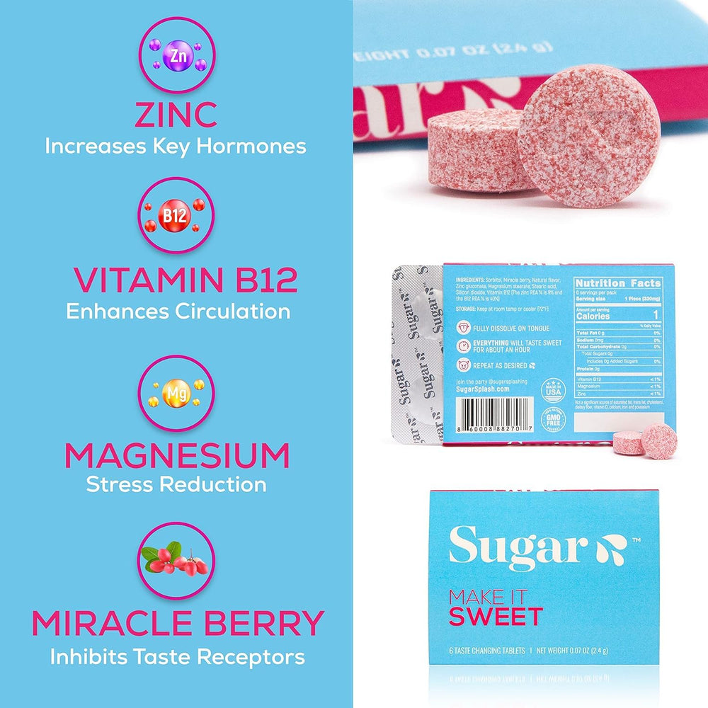 Sugar Splash packaging