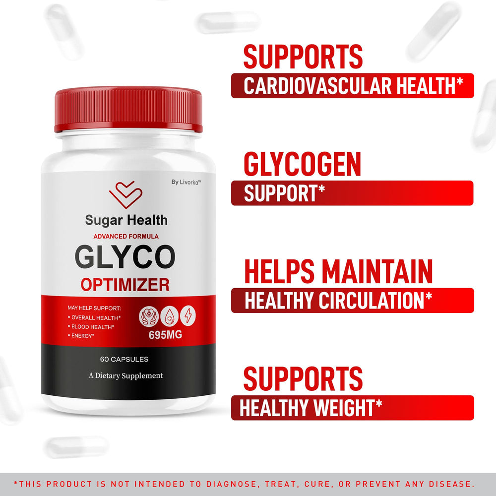 SugarHealth Glyco Optimizer product label close-up