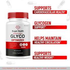 SugarHealth Glyco Optimizer product label close-up