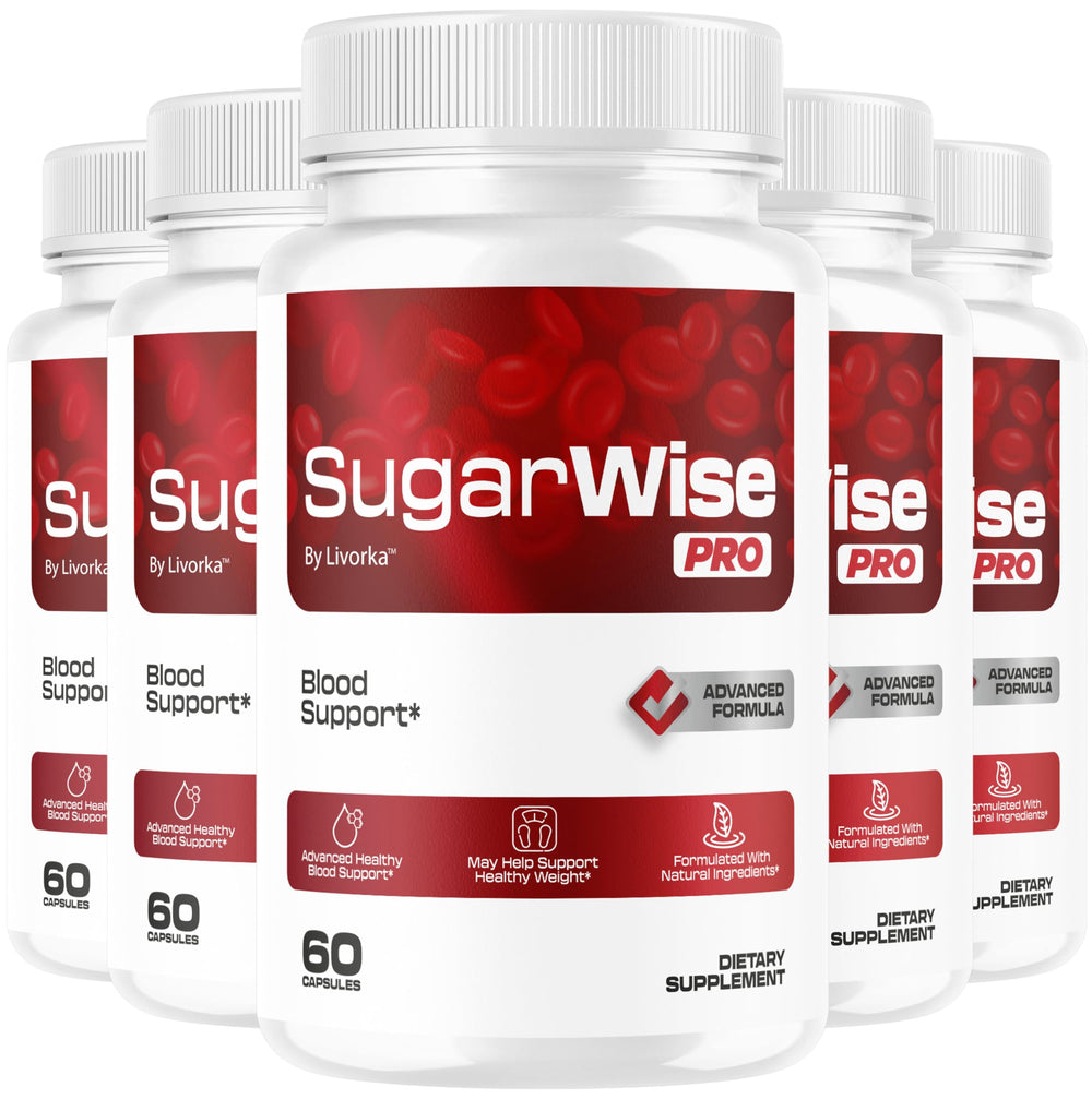 SugarWise Pro Capsules bottle with label on white background