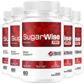 SugarWise Pro Capsules bottle with label on white background