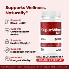 SugarWise Pro Capsules bottle and packaging