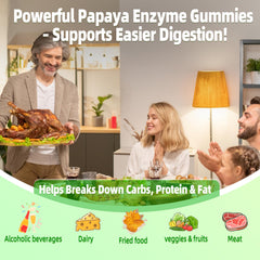Outer packaging box for SUGAWITA Papaya Digestive Enzymes Gummies