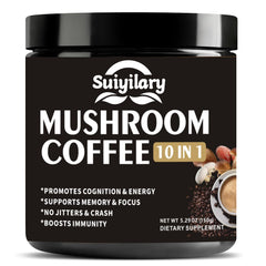 Suiyilary Mushroom Coffee 150g packaging on white background