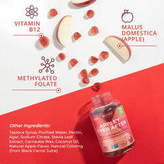 Label highlighting ingredients and flavor