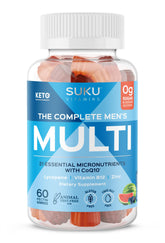 SUKU Men's Daily Multivitamin Gummies bottle packaging