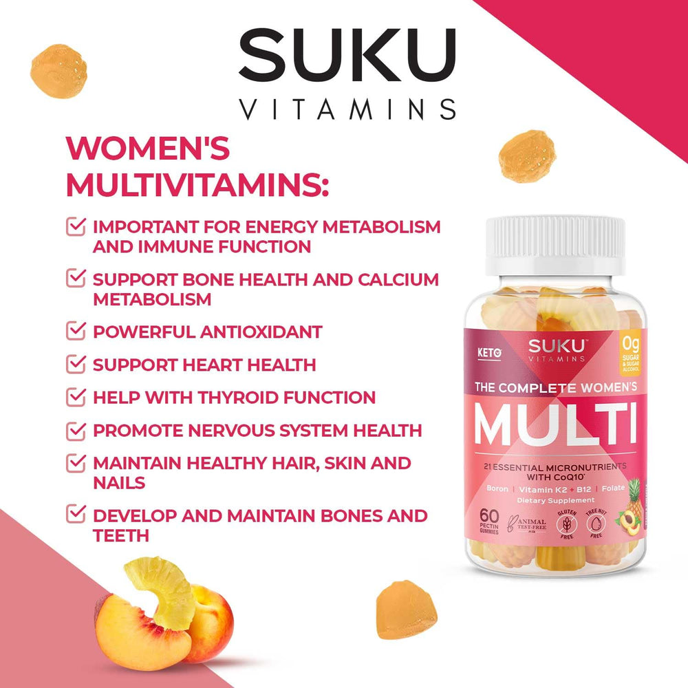 Includes CoQ10, B12, and folate for energy support