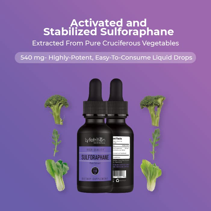 Extracted from cruciferous vegetables for Sulforaphane