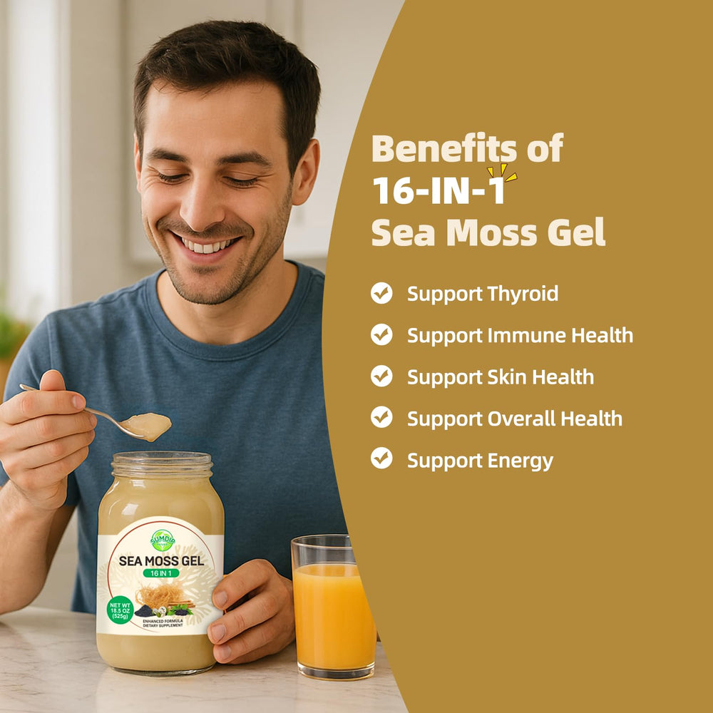 SumDIP Sea Moss Gel with Black Seed Oil ingredient