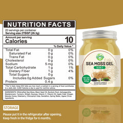 Wildcrafted Irish sea moss used in SumDIP gel