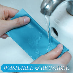 High density woven microfiber cloth close up for cleaning