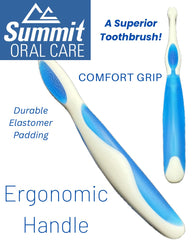 Overall display of Summit Oral Care Deep Clean Flossing Toothbrush 12pk