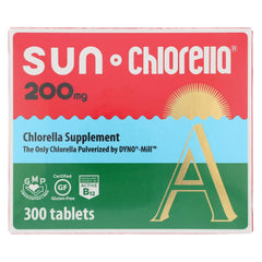 Sun Chlorella 200 mg tablets – front view