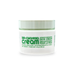 Sun Chlorella Cream Face Moisturizer jar on white background
