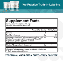 Dosage and daily use graphic for AccuThink
