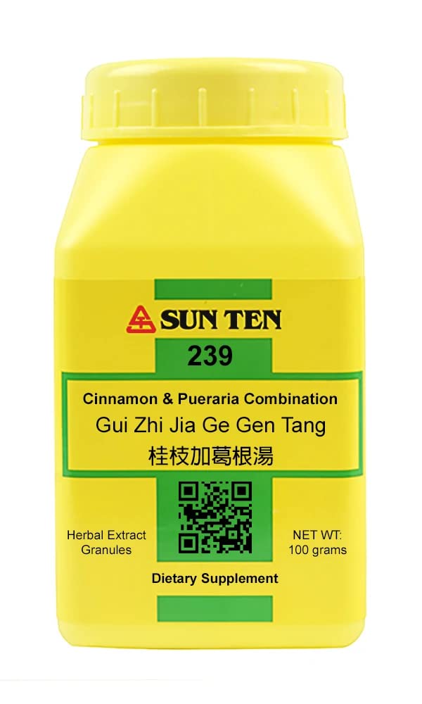 Sample sachet or preparation of Cinnamon & Pueraria Granules