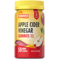 Bottle of Sundance Apple Cider Vinegar Gummies - Apple Flavor