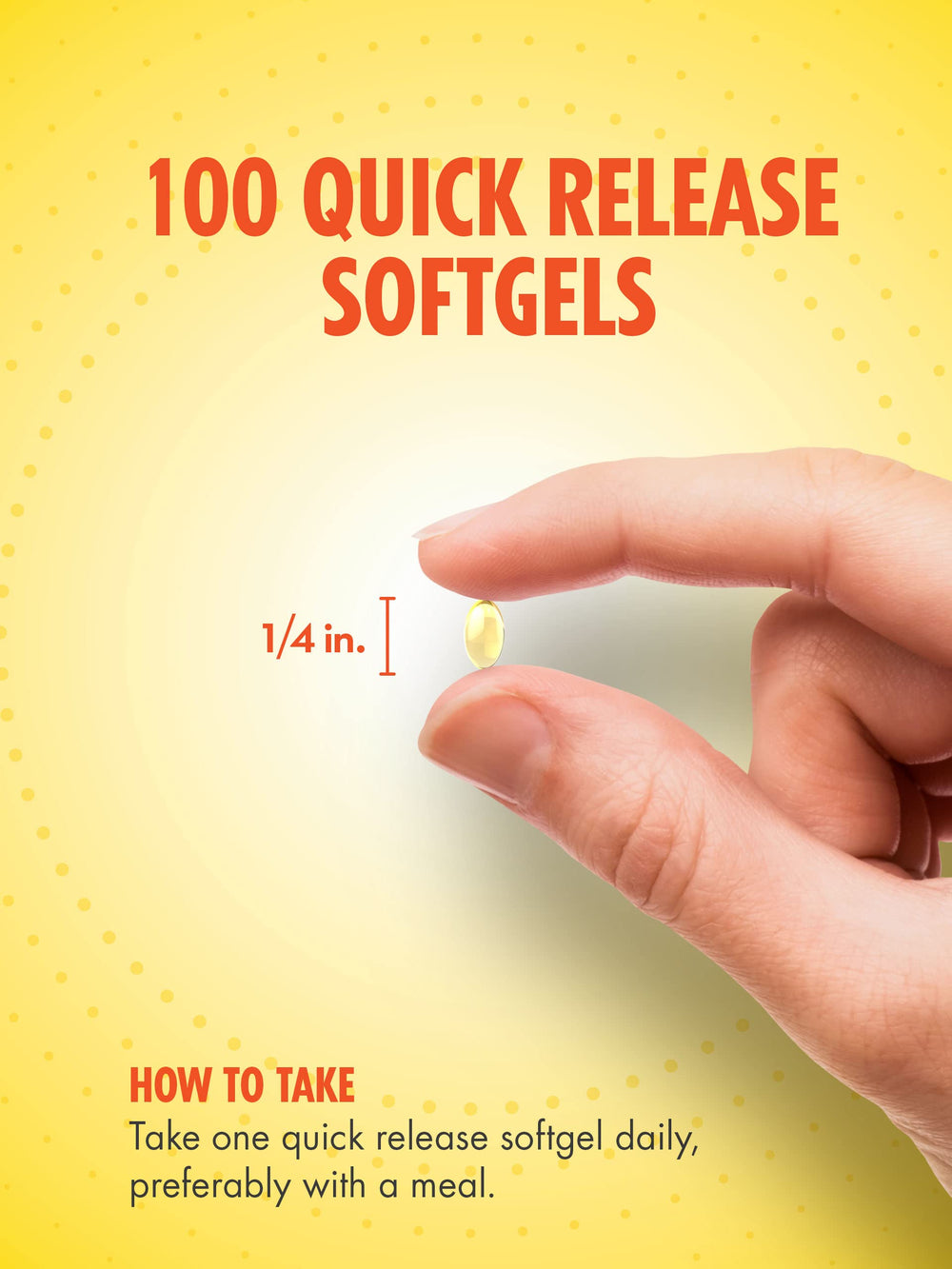 Daily-use Vitamin D3 softgels from Sundance Vitamins