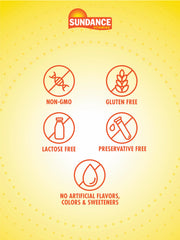 Purified fish oil per serving label on Sundance product