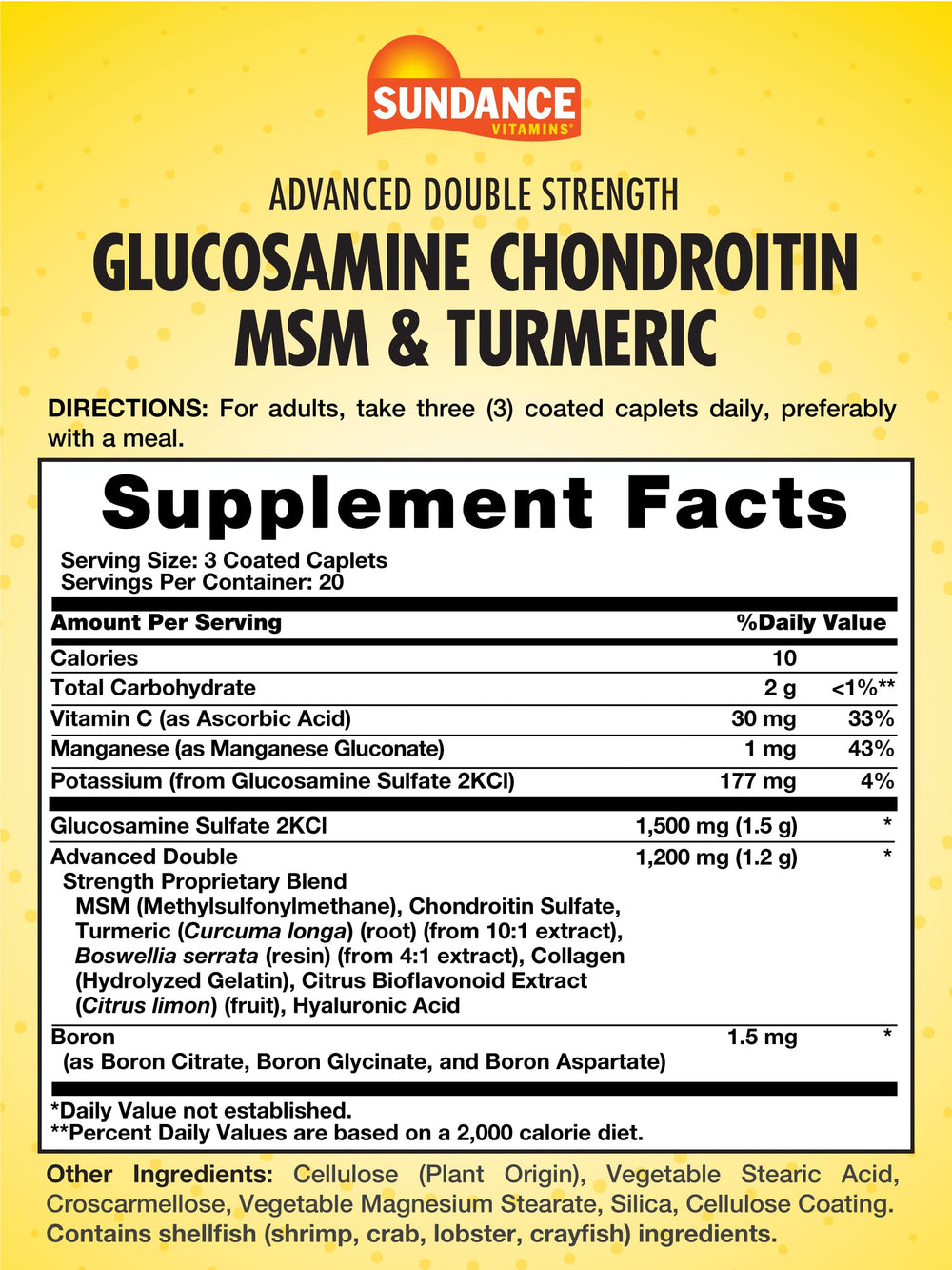 Close-up of coated caplets showing easy-to-swallow formula