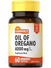 Hero image: Sundance Oil of Oregano 4000mg Softgels bottle