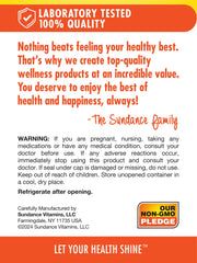 Berry-flavored probiotic bottle packaging with branding