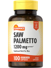 Bottle of Sundance Saw Palmetto 1200mg for Men